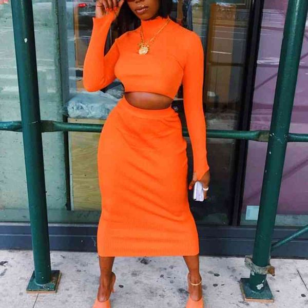 two piece set women sets turtleneck long sleeve crop long skirt 2 set fit suits club tracksuit outfits new gv840 210407, White
two piece set women sets turtleneck long sleeve crop long skirt 2 set fit suits club tracksuit outfits new gv840 210407, White
