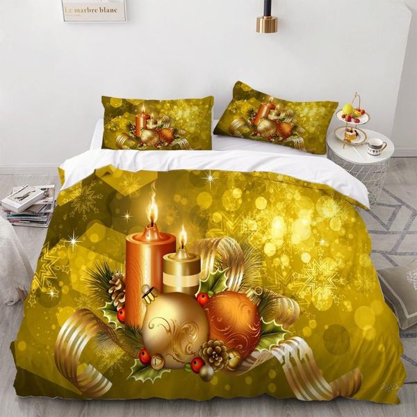 bedding sets 2/3 pieces candle decorations set merry christmas colorful duvet cover yellow background 3d print bedspread
bedding sets 2/3 pieces candle decorations set merry christmas colorful duvet cover yellow background 3d print bedspread