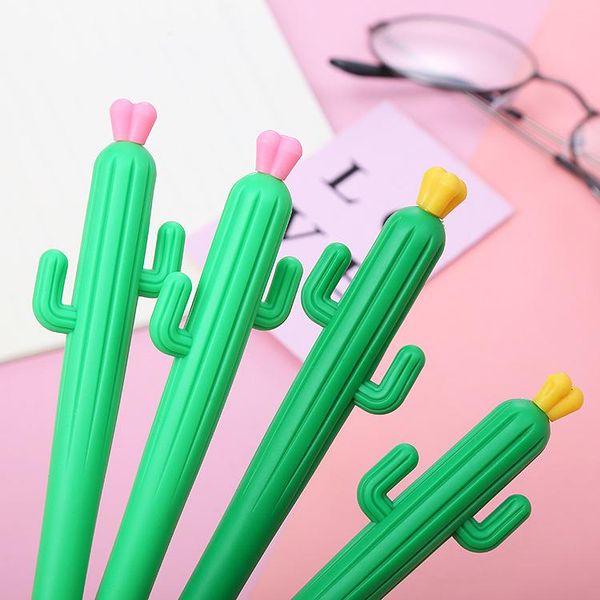gel pens creative simple soft cactus pen, cute student plant modeling learning stationery, water-based signature pen
gel pens creative simple soft cactus pen, cute student plant modeling learning stationery, water-based signature pen