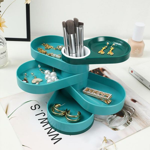 storage boxes & bins multifunction rotating jewelry box makeup brush holder 4 drawer earring necklace rings plastic case tray large organize
storage boxes & bins multifunction rotating jewelry box makeup brush holder 4 drawer earring necklace rings plastic case tray large organize