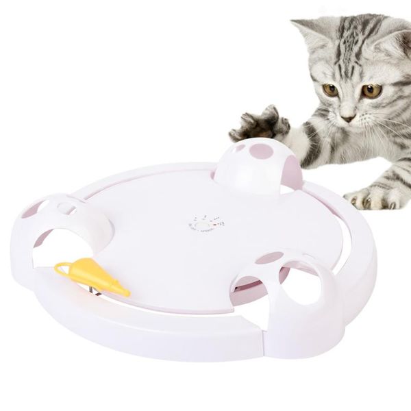 cat toys interactive pet automatic rotating play teaser plate mice catch toy electric playing exercise
cat toys interactive pet automatic rotating play teaser plate mice catch toy electric playing exercise