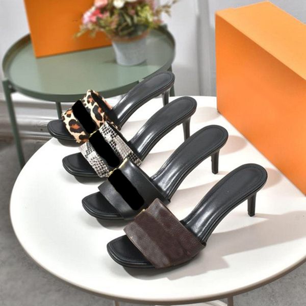 summer cowhide slippers designer fashion snake pattern leopard printed stiletto heel party women sandals slides flip flops, Black
summer cowhide slippers designer fashion snake pattern leopard printed stiletto heel party women sandals slides flip flops, Black