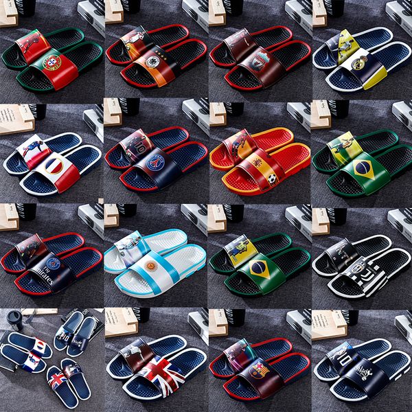 world cup football star sports slippers brand designer mens color printing summer rubber sandals beach slide non-slip flip flops indoor outd, Black
world cup football star sports slippers brand designer mens color printing summer rubber sandals beach slide non-slip flip flops indoor outd, Black