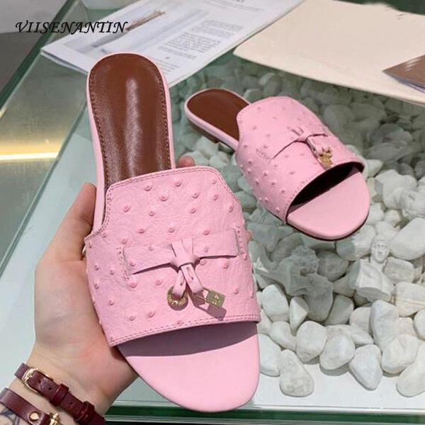 slippers metal lock decor women slipper shoe real leather tassel fringe solid color open toe 2021 summer mules flat comfortable slides, Black
slippers metal lock decor women slipper shoe real leather tassel fringe solid color open toe 2021 summer mules flat comfortable slides, Black