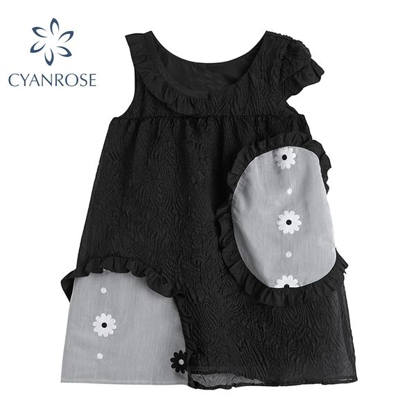sweet loose black crop dress women sleeveless ruched irregular patchwork fashion mini dresses lady streetwear ins midi vestidos 210417, Black;gray
sweet loose black crop dress women sleeveless ruched irregular patchwork fashion mini dresses lady streetwear ins midi vestidos 210417, Black;gray