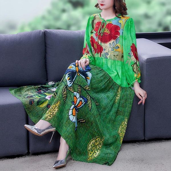 zuoman 5xl plus size loose women dresses mulberry silk maxi sundress summer casual floral boho beach midi elegant bodycon party, Black;gray
zuoman 5xl plus size loose women dresses mulberry silk maxi sundress summer casual floral boho beach midi elegant bodycon party, Black;gray