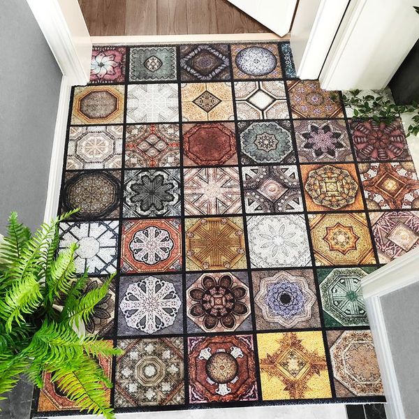 colorful brick pattern pvc stretch silk ring doormat custom entrance rug waterproof non-slip bathroom mat outdoor carpets
colorful brick pattern pvc stretch silk ring doormat custom entrance rug waterproof non-slip bathroom mat outdoor carpets