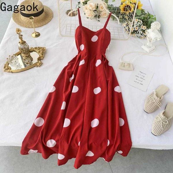 women bohemian dress summer spaghetti strap slash neck dot a-line midi slim chic retro female fashion dresses 210531, Black;gray
women bohemian dress summer spaghetti strap slash neck dot a-line midi slim chic retro female fashion dresses 210531, Black;gray