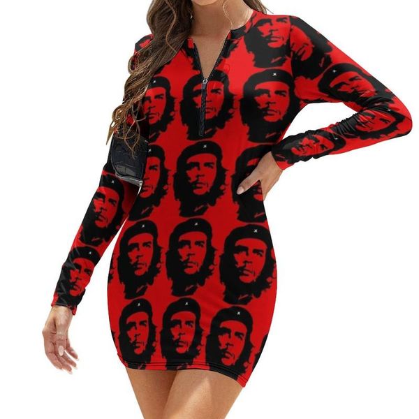 casual dresses che guevara dress long sleeve holiday sale bodycon aesthetic female spandex one-piece, Black;gray
casual dresses che guevara dress long sleeve holiday sale bodycon aesthetic female spandex one-piece, Black;gray