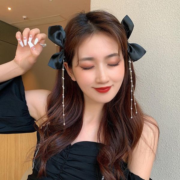 hair accessories 2pc set korean bowknot hairpin cute lady tassel clips bangs clip simple and solid color barrettes
hair accessories 2pc set korean bowknot hairpin cute lady tassel clips bangs clip simple and solid color barrettes