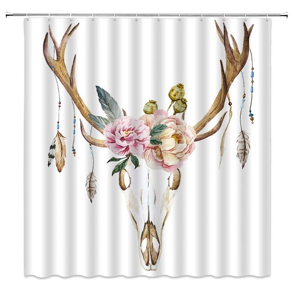 antlers shower curtain decor deer skull feather hibiscus flower poppy fruit watercolor animal brown pink fabric bath curtains
antlers shower curtain decor deer skull feather hibiscus flower poppy fruit watercolor animal brown pink fabric bath curtains