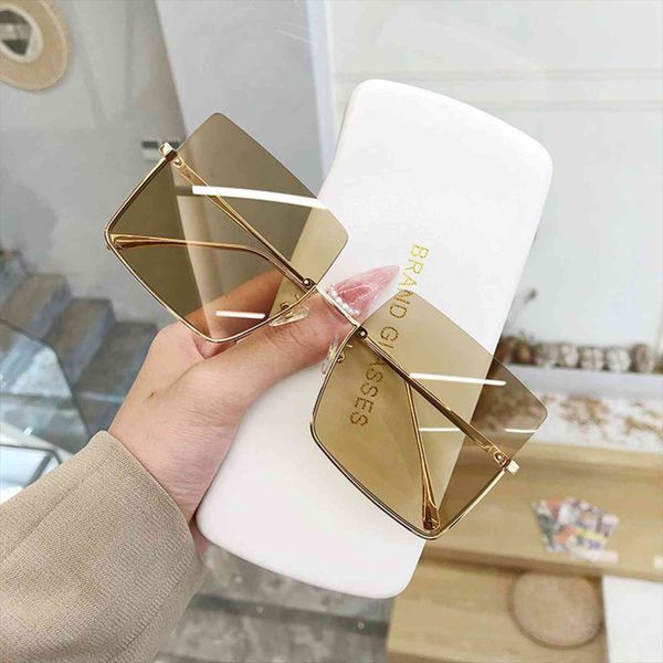 metal semi rimless sunglasses women retro oversized square sun glasses men fashion half frame streetwear eyewear uv, White;black
metal semi rimless sunglasses women retro oversized square sun glasses men fashion half frame streetwear eyewear uv, White;black