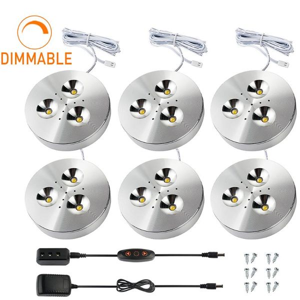 pack dimmable led under cabinet lights 3w 1800lm puck lighting kit with 10 levels brightness switch night lamp for kitchen light
pack dimmable led under cabinet lights 3w 1800lm puck lighting kit with 10 levels brightness switch night lamp for kitchen light