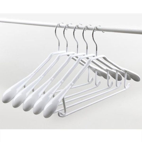 hangers & racks 594c 10pcs household metal clothes hanger with plastic coating suit t-shirt drying rack support hook non-slip jacket holder
hangers & racks 594c 10pcs household metal clothes hanger with plastic coating suit t-shirt drying rack support hook non-slip jacket holder