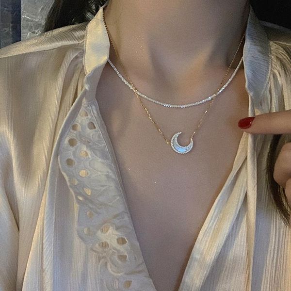 chains vintage white color moon pendant necklace for women shiny starburst fishbone thin water wave choker necklaces jewellery, Silver
chains vintage white color moon pendant necklace for women shiny starburst fishbone thin water wave choker necklaces jewellery, Silver