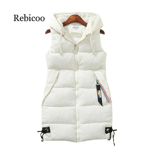 women's vests plus size women vest winter jacket pocket hooded coat warm casual cotton padded female slim sleeveless waistcoat, Black;white
women's vests plus size women vest winter jacket pocket hooded coat warm casual cotton padded female slim sleeveless waistcoat, Black;white