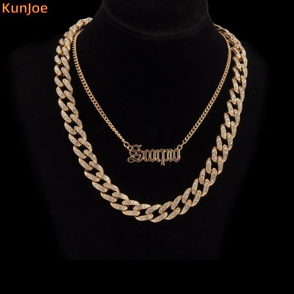 pendant necklaces kunjoe 2pcs/set punk cuban chain fashion rhinestone letter necklace for women gothic statement choker jewelry, Silver
pendant necklaces kunjoe 2pcs/set punk cuban chain fashion rhinestone letter necklace for women gothic statement choker jewelry, Silver