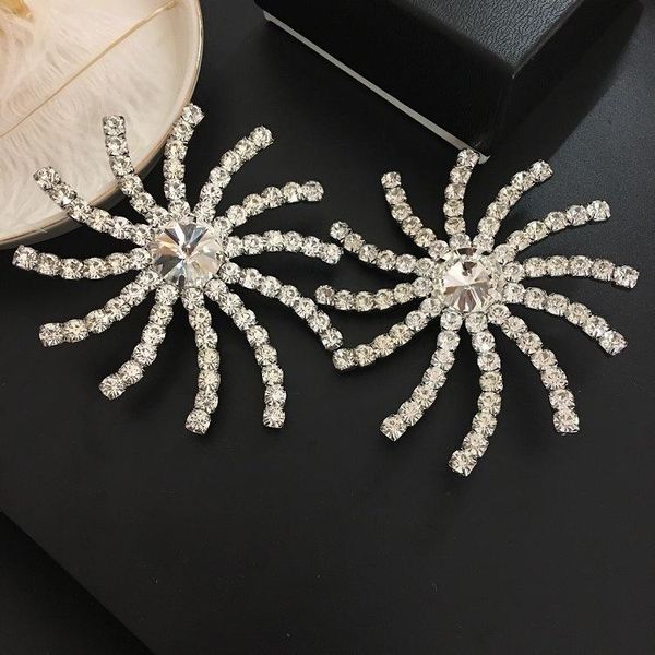 clip-on & screw back stars with sunflower full rhinestone crystal earrings fashion personality exaggerated female, Silver
clip-on & screw back stars with sunflower full rhinestone crystal earrings fashion personality exaggerated female, Silver