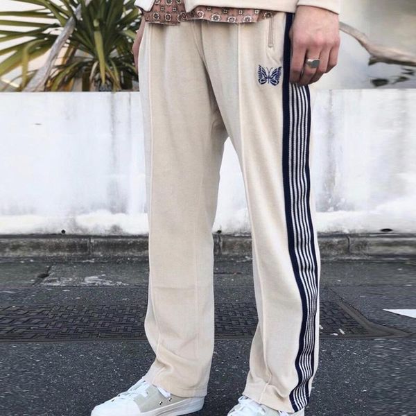 men's pants velvet needles awge butterfly embroidery pocket stretch jogger sweatpants men women keep warm quality casual trousers, Black
men's pants velvet needles awge butterfly embroidery pocket stretch jogger sweatpants men women keep warm quality casual trousers, Black