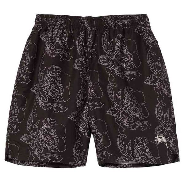 summer rose design casual shorts street hip hop fitness polyester fast dry breathable embroidery men's 210712, White;black
summer rose design casual shorts street hip hop fitness polyester fast dry breathable embroidery men's 210712, White;black