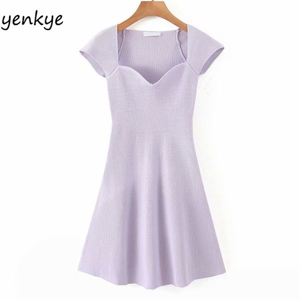 vintage candy-color knit dress women short sleeve a-line mini casual summer vestido xds6705 210514, Black;gray
vintage candy-color knit dress women short sleeve a-line mini casual summer vestido xds6705 210514, Black;gray