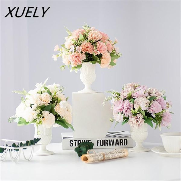decorative flowers & wreaths nordic 7head carnation small fresh artificial flower bouquet silk mother's day gift wedding home decor flo
decorative flowers & wreaths nordic 7head carnation small fresh artificial flower bouquet silk mother's day gift wedding home decor flo
