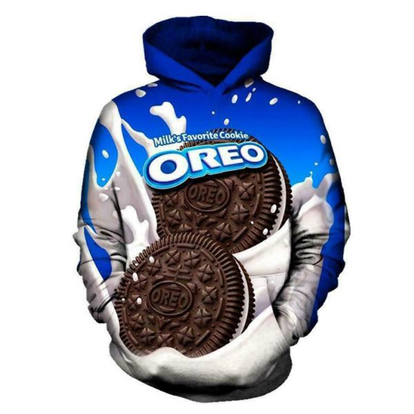 2022 new fashion biscuits 3d printed long sleeve loose hooded casual men and women pullover streetwear hoodies a04, Black
2022 new fashion biscuits 3d printed long sleeve loose hooded casual men and women pullover streetwear hoodies a04, Black