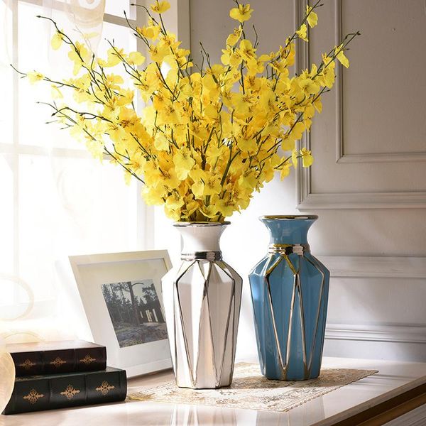 vases modern elegant flower vase ceramic desk home decor flowerpot high end plant european crafts drop
vases modern elegant flower vase ceramic desk home decor flowerpot high end plant european crafts drop