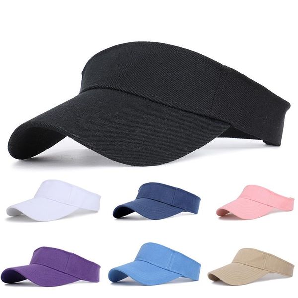 wide brim hats 2021 spring summer sports sun cap men women adjustable cotton visor uv protection empty tennis golf running sunscreen, Blue;gray
wide brim hats 2021 spring summer sports sun cap men women adjustable cotton visor uv protection empty tennis golf running sunscreen, Blue;gray