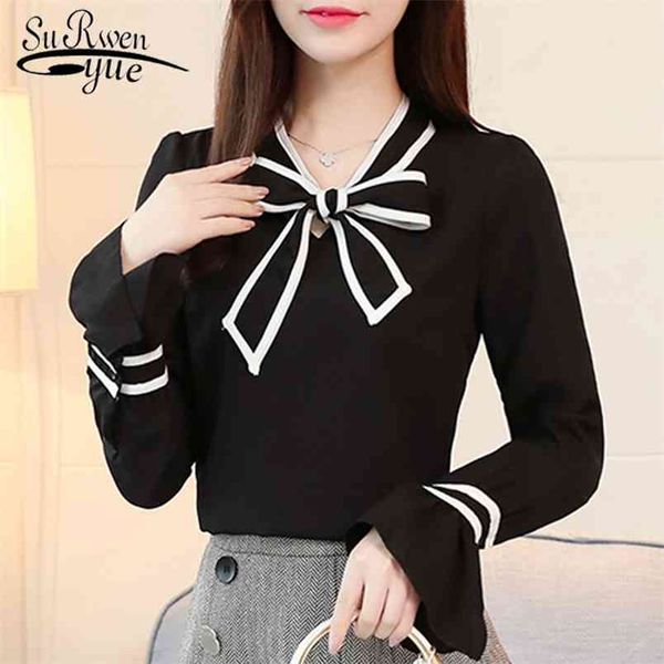 blusa plus size women and blouse long sleeve shirt autumn fashion bow woman blouses solid chiffon 1040 210421, White
blusa plus size women and blouse long sleeve shirt autumn fashion bow woman blouses solid chiffon 1040 210421, White