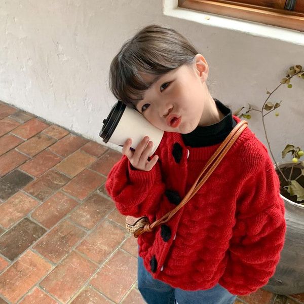 pullover 2022 autumn winter girls solid sweaters casual o-neck full sleeve with floral buttons kids knitted 2-8 years, Blue
pullover 2022 autumn winter girls solid sweaters casual o-neck full sleeve with floral buttons kids knitted 2-8 years, Blue