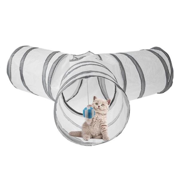 small animal supplies pet cat 3-way-out tunnel tube hideout playing folding nest toy with ball tubes
small animal supplies pet cat 3-way-out tunnel tube hideout playing folding nest toy with ball tubes