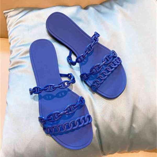 slippers outside slip on soft pvc flat slides fashion brand beach shoes casual summer slipper european three chain sandals h4sw, Black
slippers outside slip on soft pvc flat slides fashion brand beach shoes casual summer slipper european three chain sandals h4sw, Black