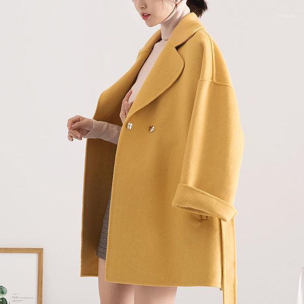 women's wool & blends 2021 women woolen coat elegant turn down collar long black brown design winter warm casaco feminino1
women's wool & blends 2021 women woolen coat elegant turn down collar long black brown design winter warm casaco feminino1