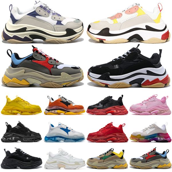 designer triple s casual shoes clear sole men women luxury sneakers chaussures 17fw paris vintage dad shoe crystal bottom white black cream
designer triple s casual shoes clear sole men women luxury sneakers chaussures 17fw paris vintage dad shoe crystal bottom white black cream