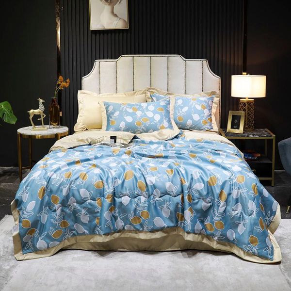 comforters & sets four-piece cool summer quilt, machine washable, thin quilt 
comforters & sets four-piece cool summer quilt, machine washable, thin quilt