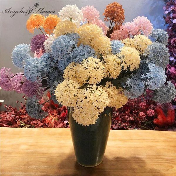 hydrangea bouquet 3 heads artificial flower diy wedding arrangement accessories plastic pompom dandelion home decoration decorative flowers
hydrangea bouquet 3 heads artificial flower diy wedding arrangement accessories plastic pompom dandelion home decoration decorative flowers