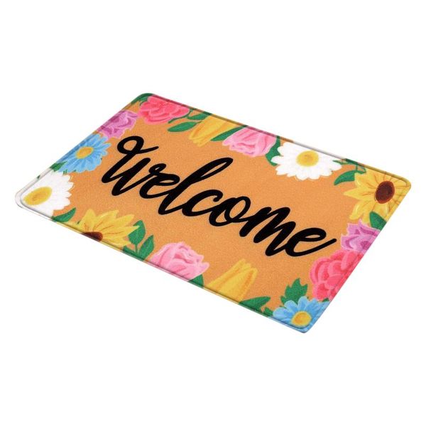 indoor outdoor spring decoration entry way home garage with non slip backing welcome door mat floral living room porch absorbent carpets
indoor outdoor spring decoration entry way home garage with non slip backing welcome door mat floral living room porch absorbent carpets