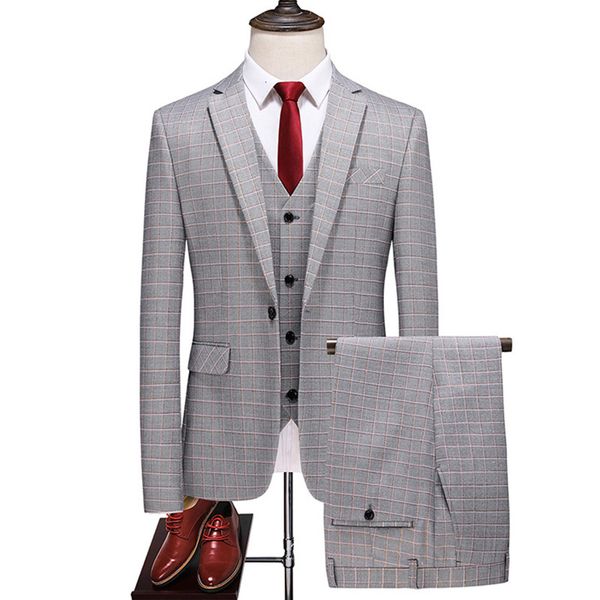 men's suits & blazers formal , three piece premium brand suit (jacket, vest trousers) for bridegroom wedding, White;black
men's suits & blazers formal , three piece premium brand suit (jacket, vest trousers) for bridegroom wedding, White;black