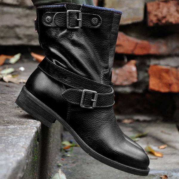 boots autumn winter europe 2021 women ankle belt buckle low heel square women's leather platform shoes, Black
boots autumn winter europe 2021 women ankle belt buckle low heel square women's leather platform shoes, Black