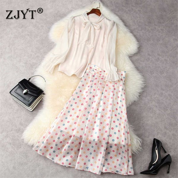 spring designers runway two piece outfits women elegant bow collar loose blouse and skirt suit set casual twinset 210601, White
spring designers runway two piece outfits women elegant bow collar loose blouse and skirt suit set casual twinset 210601, White