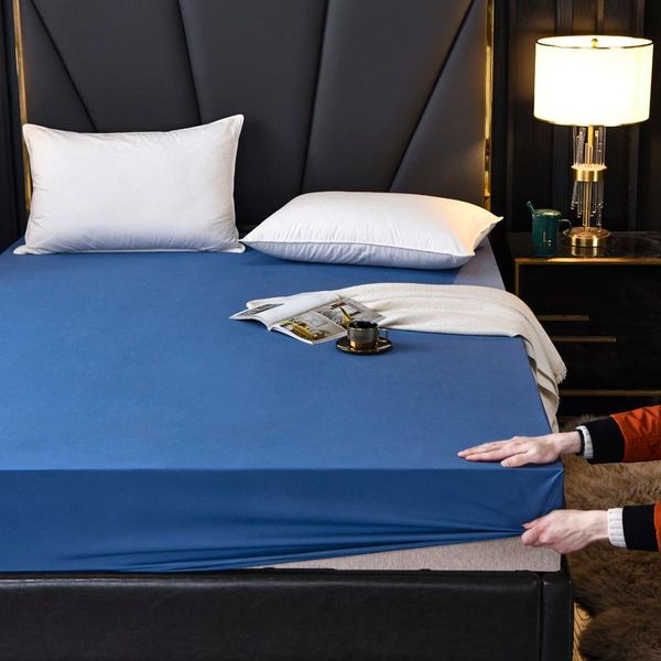 design waterproof mattress cover solid color comfortable bed fitted sheet wetting breathable protector 1pc #/l sheets & sets
design waterproof mattress cover solid color comfortable bed fitted sheet wetting breathable protector 1pc #/l sheets & sets