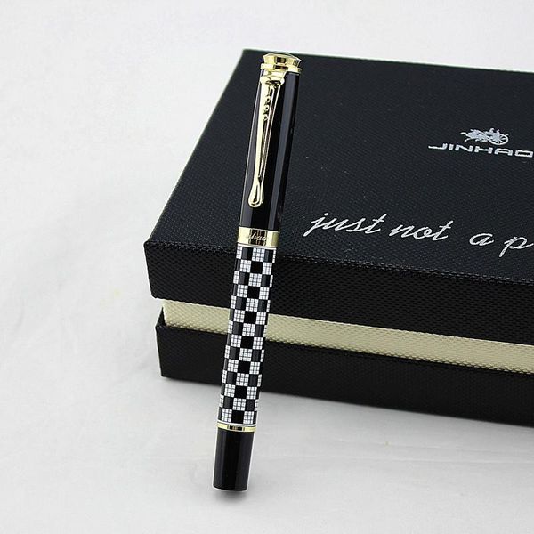 jinhao 500 black and white chessboard business gel gifts pen luxury school office stationery novelty roller ball refill ballpoint pens, Blue;orange
jinhao 500 black and white chessboard business gel gifts pen luxury school office stationery novelty roller ball refill ballpoint pens, Blue;orange