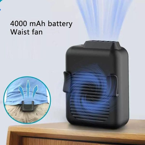 electric fans portable mini waist fan 4000mah battery powered hands-wearable strong airflow for jobsite farm fishing gardening
electric fans portable mini waist fan 4000mah battery powered hands-wearable strong airflow for jobsite farm fishing gardening
