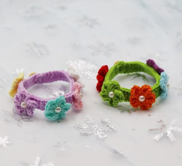 cat collars & leads floral woolen necklace sweet bell dog collar pet scarf cute kitty accessories puppy neck strap with pearl yorkie chihuah
cat collars & leads floral woolen necklace sweet bell dog collar pet scarf cute kitty accessories puppy neck strap with pearl yorkie chihuah