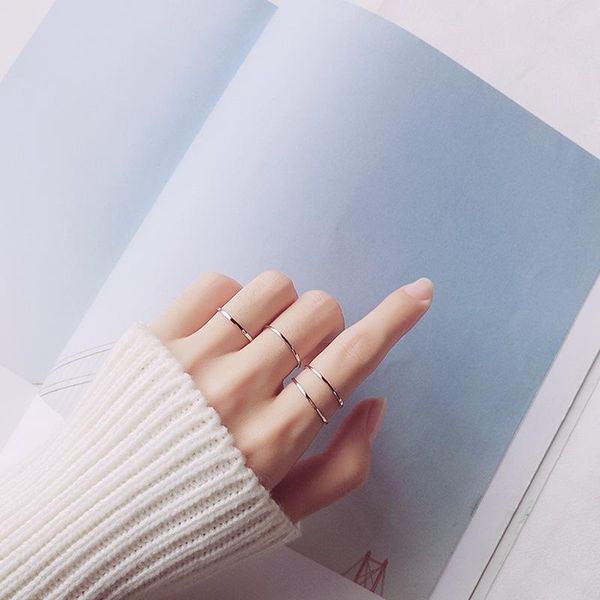 cluster rings mloveacc 100% 925 solid sterling silver smooth surface cocktail opening ring women girls kids xmas gift, Golden;silver
cluster rings mloveacc 100% 925 solid sterling silver smooth surface cocktail opening ring women girls kids xmas gift, Golden;silver