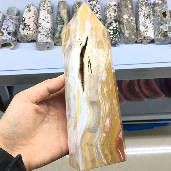 natural ocean jasper wand healing crystals chakra stone geode point spirit meditation obelisk crystal decoration reiki art gifts decorative
natural ocean jasper wand healing crystals chakra stone geode point spirit meditation obelisk crystal decoration reiki art gifts decorative
