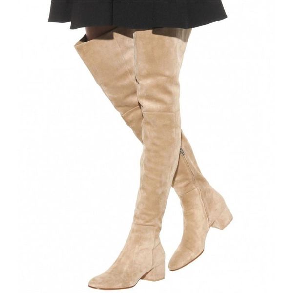 boots fashion women's autumn winter style over-the-knee ladies thigh high female heels large size 45, Black
boots fashion women's autumn winter style over-the-knee ladies thigh high female heels large size 45, Black