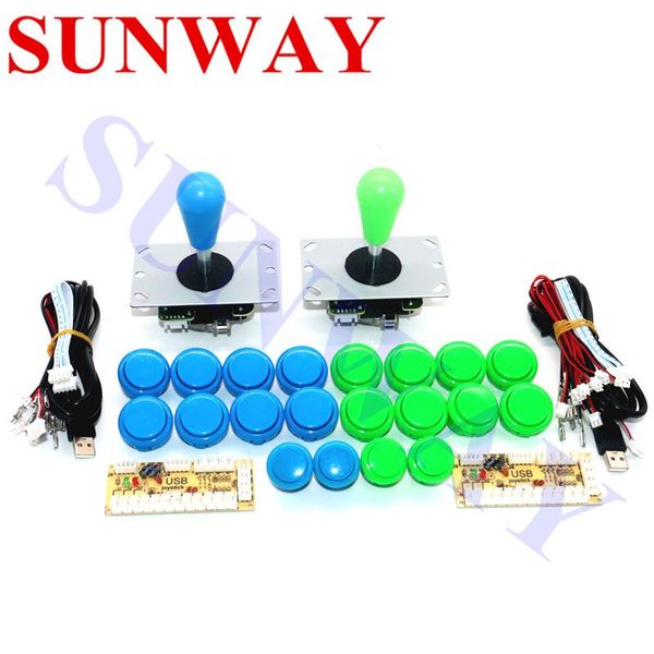 game controllers & joysticks 2player arcade cabinet diy kit with zero delay usb encoder to pc+8 way joystick +arcade push buttons for mame
game controllers & joysticks 2player arcade cabinet diy kit with zero delay usb encoder to pc+8 way joystick +arcade push buttons for mame