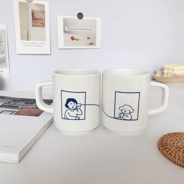 mugs creative korean couple cup hand painted mug ceramic water milk coffee juice ins
mugs creative korean couple cup hand painted mug ceramic water milk coffee juice ins